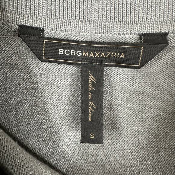 BCBGMAXAZRIA Womens size Small Astria Off The Shoulder Sweater Gray - Picture 8 of 10
